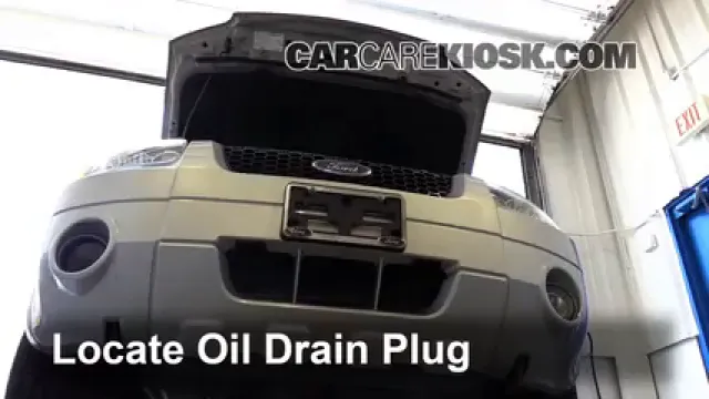 2005 Ford Escape Limited 3.0L V6 Aceite Cambiar aceite y filtro de aceite